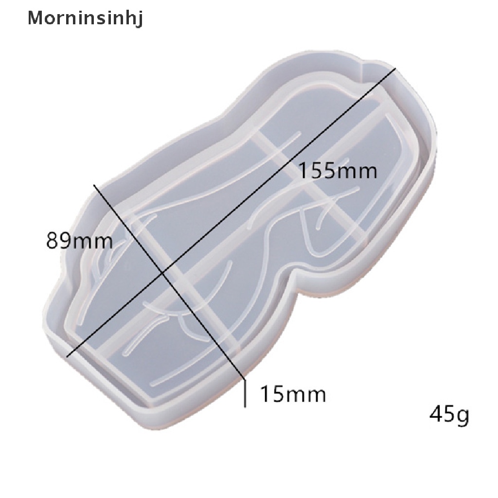 Mornin Cetakan Resin Epoksi DIY Bahan Silikon Bentuk Wanita Abstrak