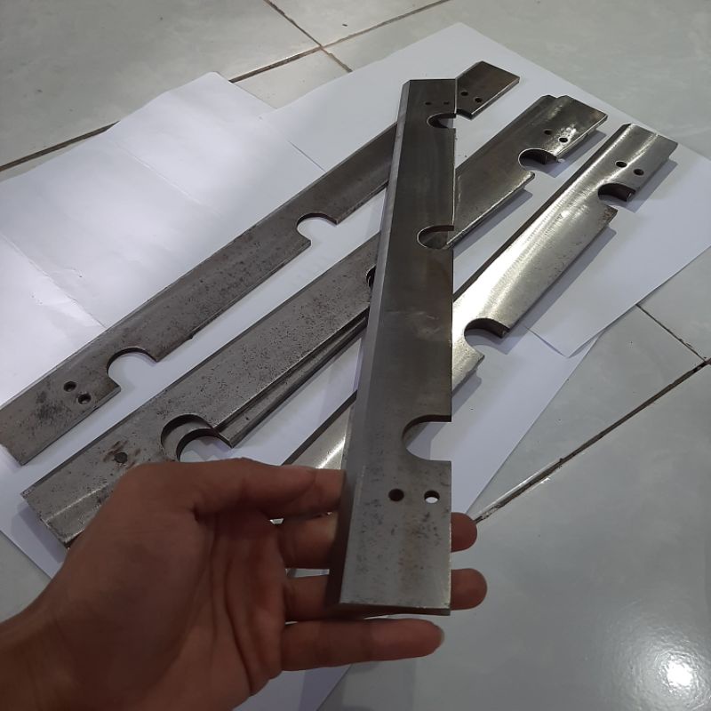 Pisau Planner Bekas Pabrik Kayu Baja HSS | bahan mentah pisau anti karat