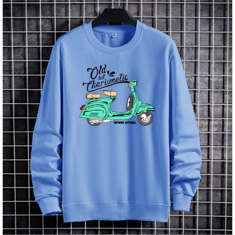 COD//DS//BAJU SWEATER OLD VESPA (M-L)