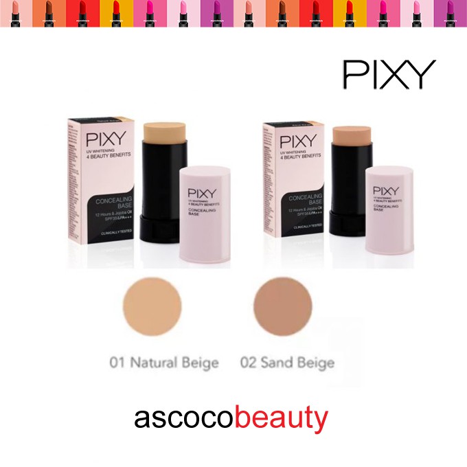 PIXY UVW 4 BB Concealing Base | Conceler / Concealer / Consealing / Concealing ✰ ascocobeauty ✰