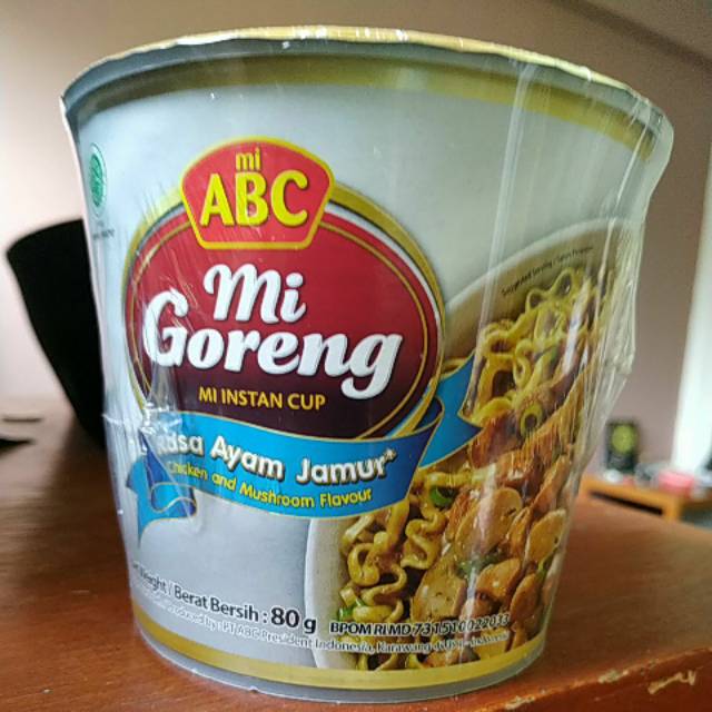 

Mi goreng cup ABC