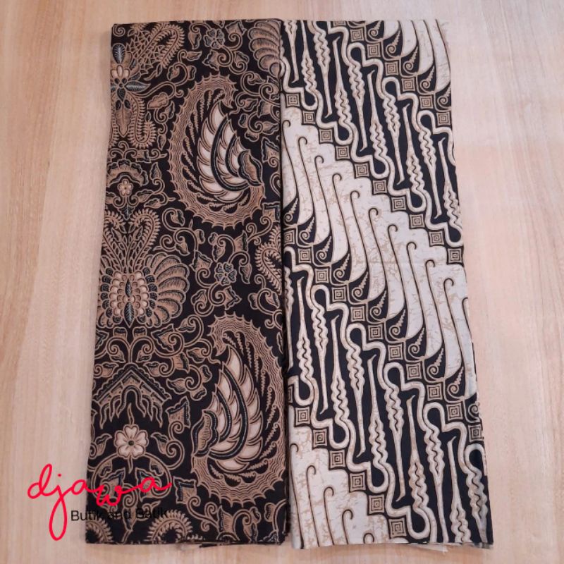 kain batik sogan cream 13