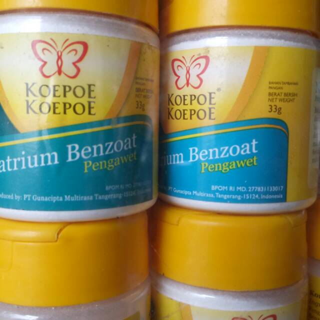 Natrium benzoat pengawet umpan