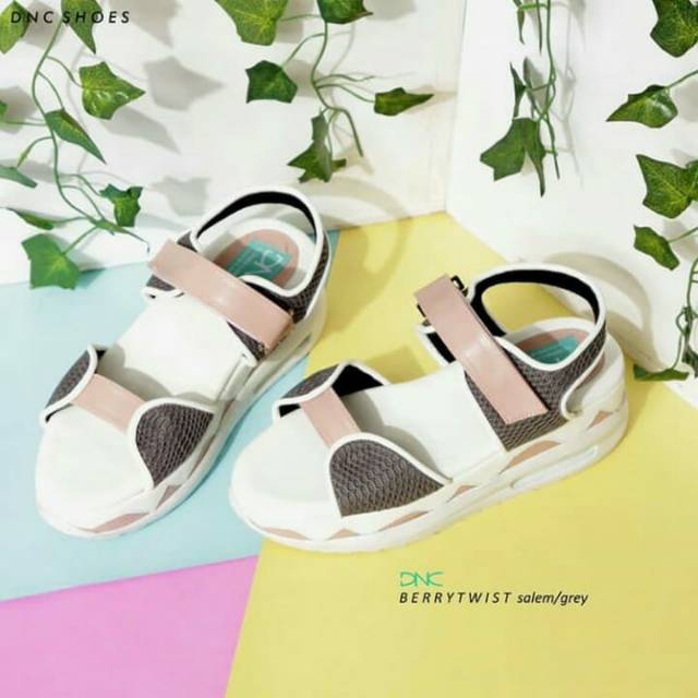 Preloved platfom DNC Shoes | Sepatu sandal wanita