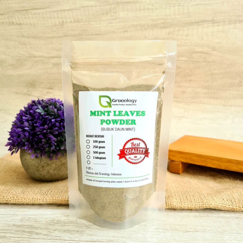 Daun Mint Bubuk / Mint Leaves Powder (100 gram) by Granology