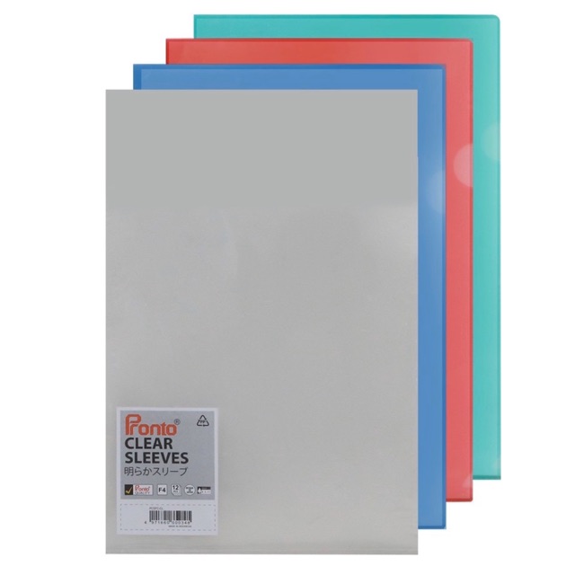 

Pronto Map Plastik Clear Sleeves