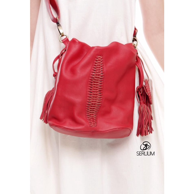 Preloved Adiwitya Sling Bag Serlium Leather