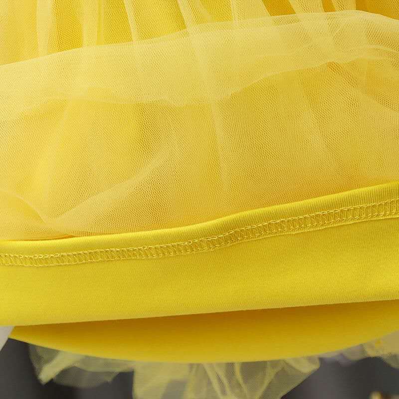 Dress anak perempuan gaun bayi cewek tutu lengan panjang+rok kasa polos import 7bln - 2thn-7