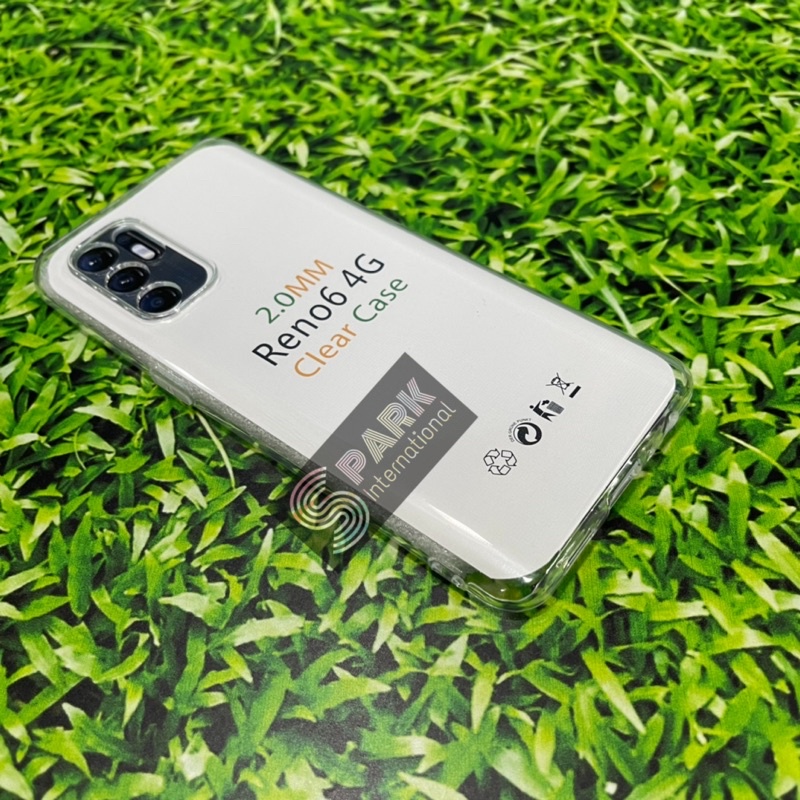 CLEAR CASE 2MM OPPO RENO 6 4G SOFTCASE TPU OPPO RENO 6 4G PROMO SEN