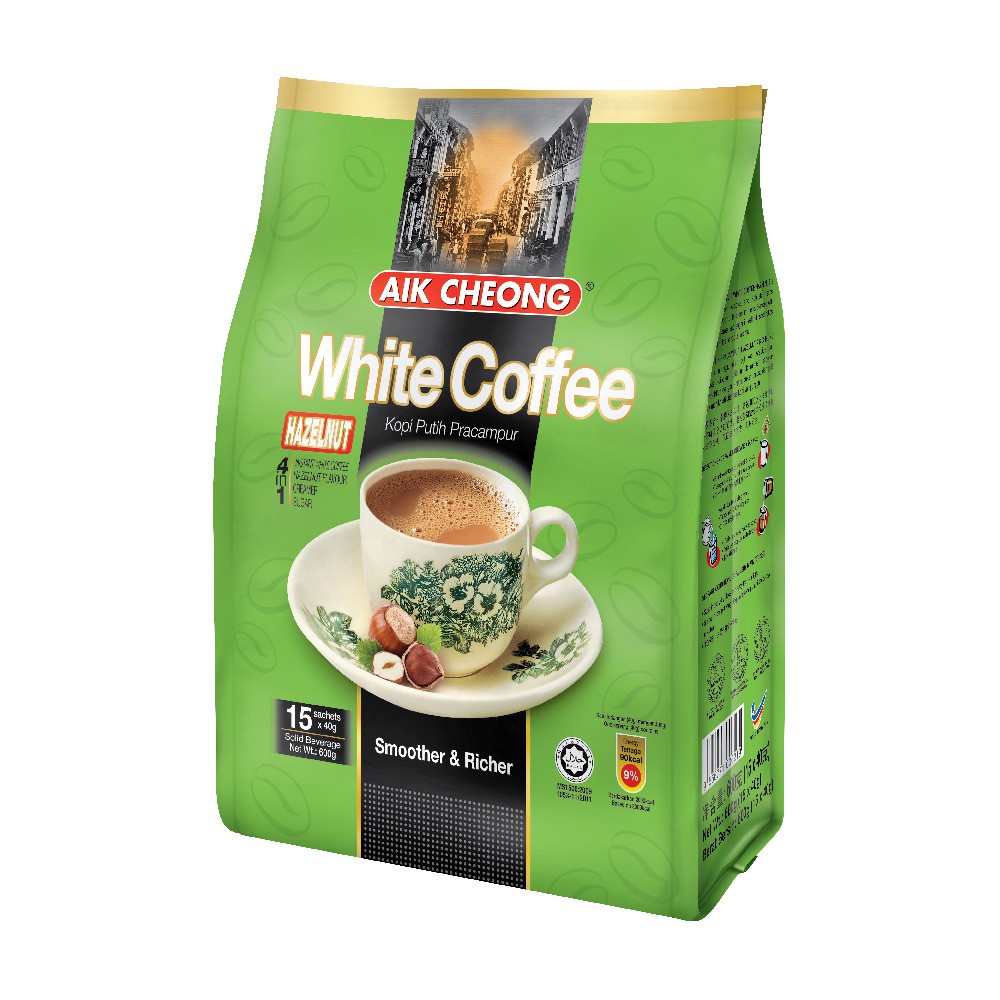 Aik Cheong White Coffee Hazelnut 600g