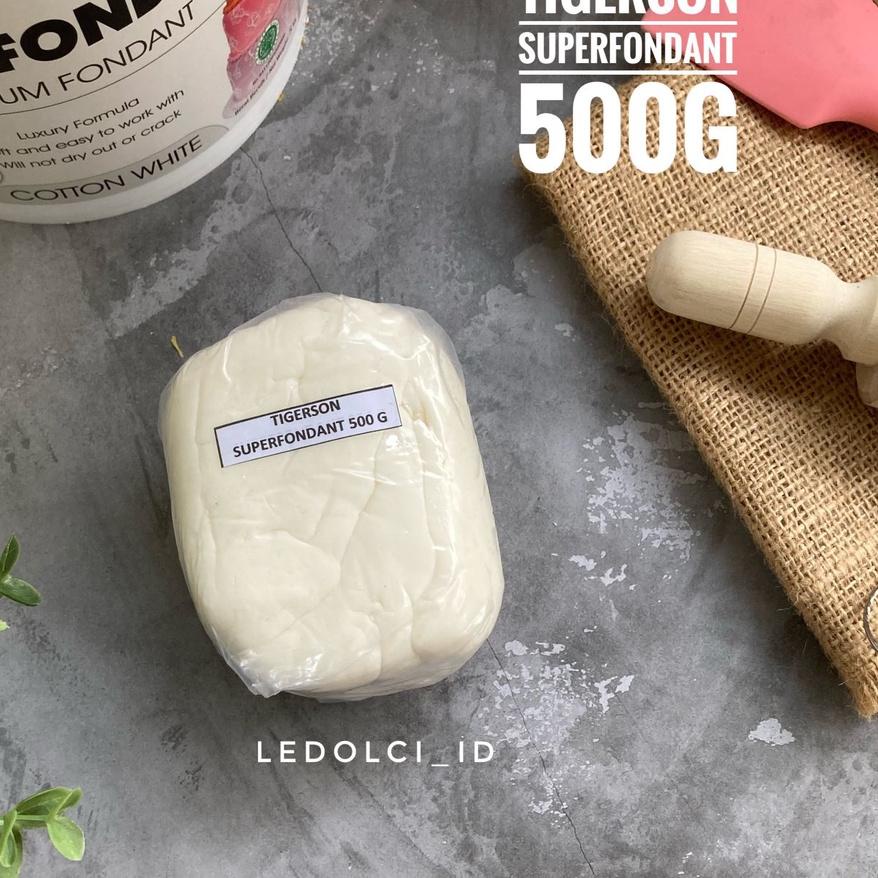 

Terjangkau TIGERSON FONDANT SUPER FONDANT 500 GRAM