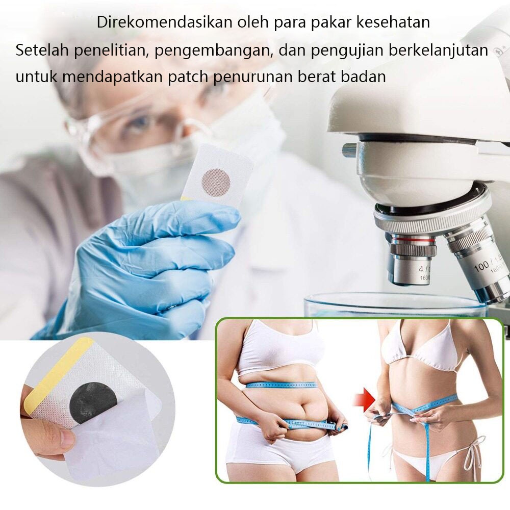 stiker pelangsing pelangsing herbal Detoks dan menurunkan berat badan 30 pcs  terbakar lemak dengan cepat  Herbal Menurunkan Berat Badan cocok untuk pria dan wanita