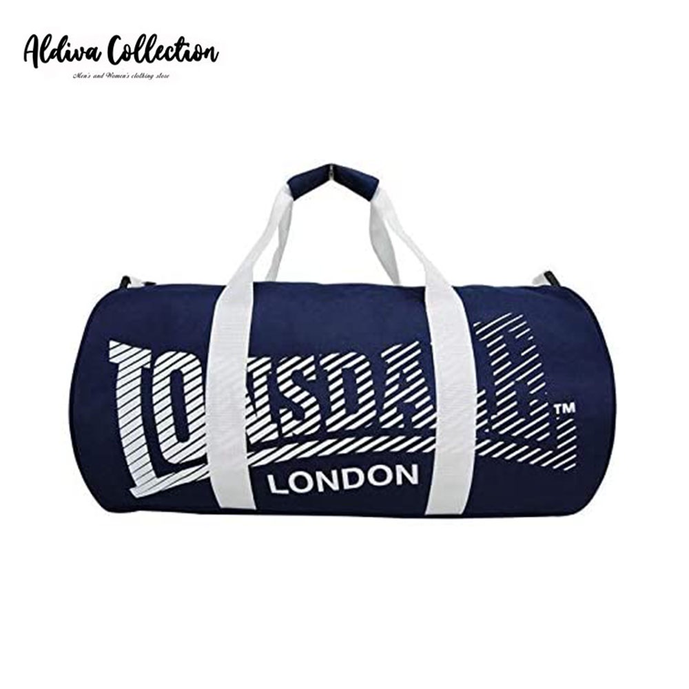 BARREL BAG LONSDALE LONDON - TRAVEL BAG - DUFFEL BAG - 100% ORIGINAL BNIPWT