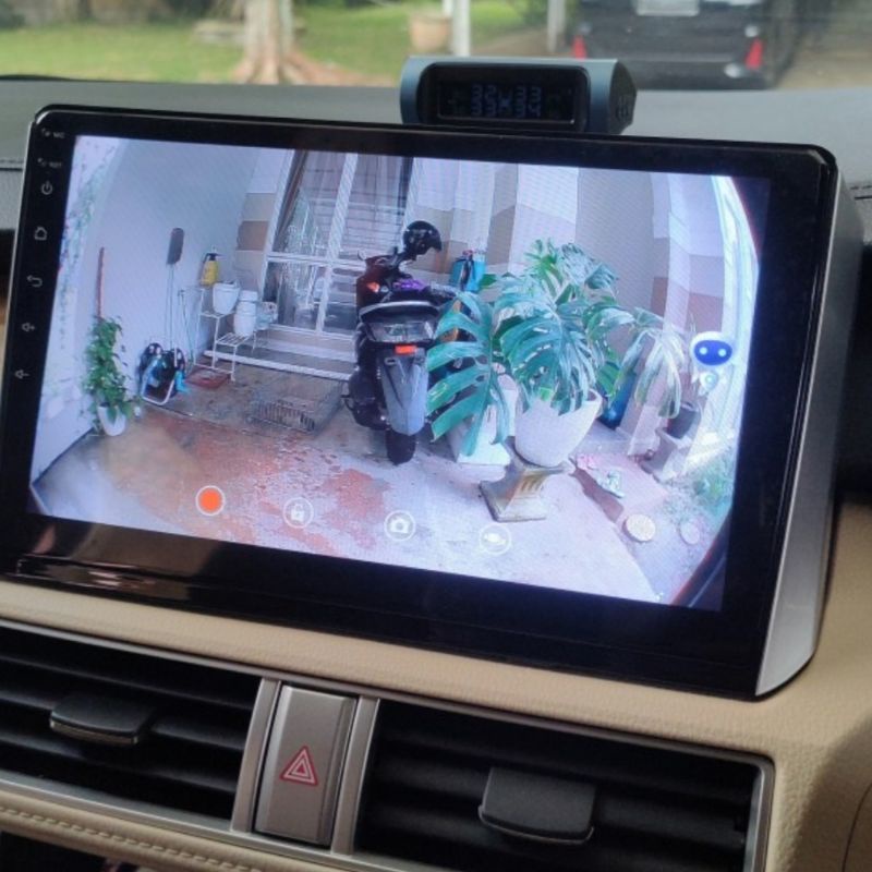 Kamera DVR Depan dan Belakang Head Unit Android ORCA PRO