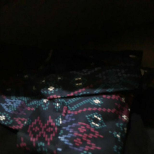 Sanvanina Kemeja Batik Songket Salju Lengan Panjang Pria | Harlem Tosca Songket E-1503