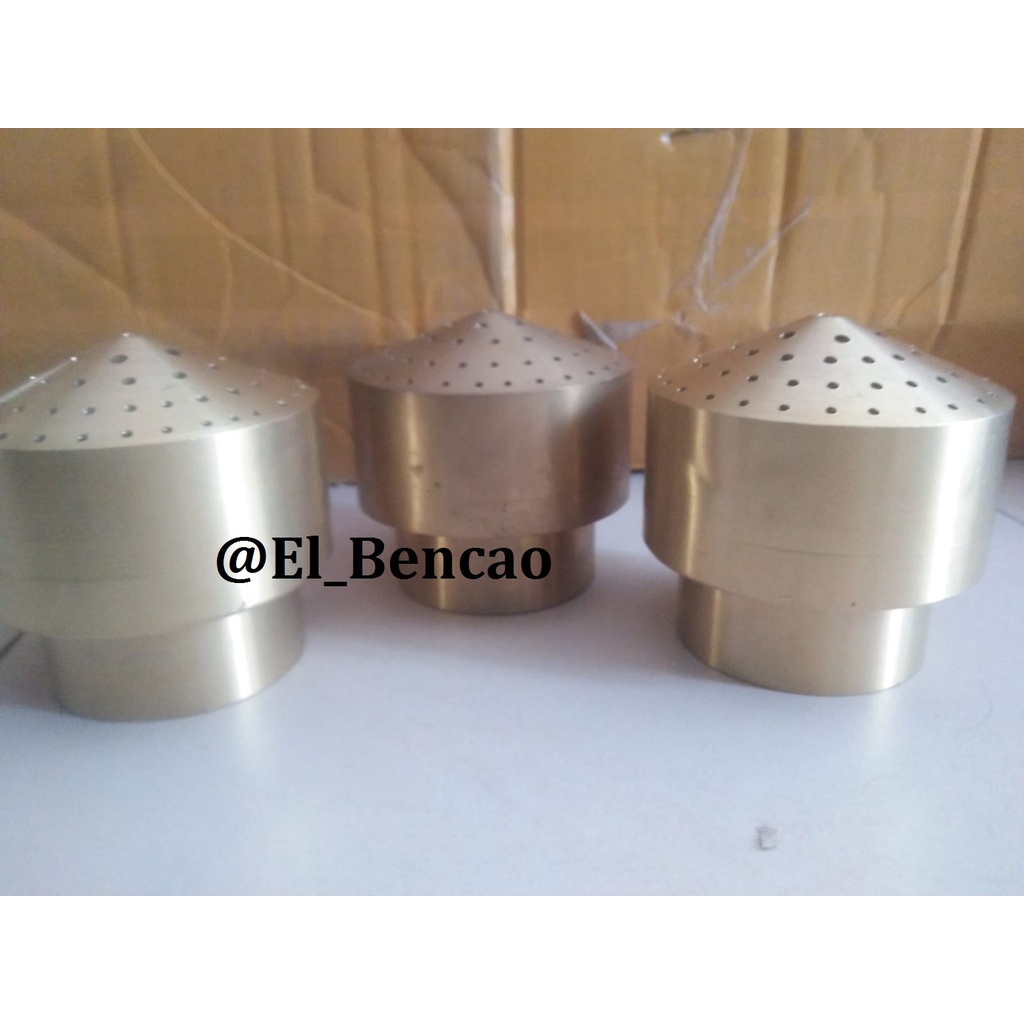 Nozzle air mancur Brass Pond / Nozzle Model kembang api 2"