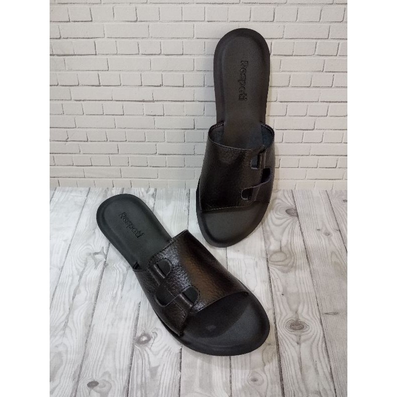 sandal kulit wanita / sandal papirut