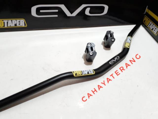 Paket Stang Protaper Original Evo LOW Handguard Busa Grip KLX BF CRF 150 BEAT STREET XRIDE NMAX PCX