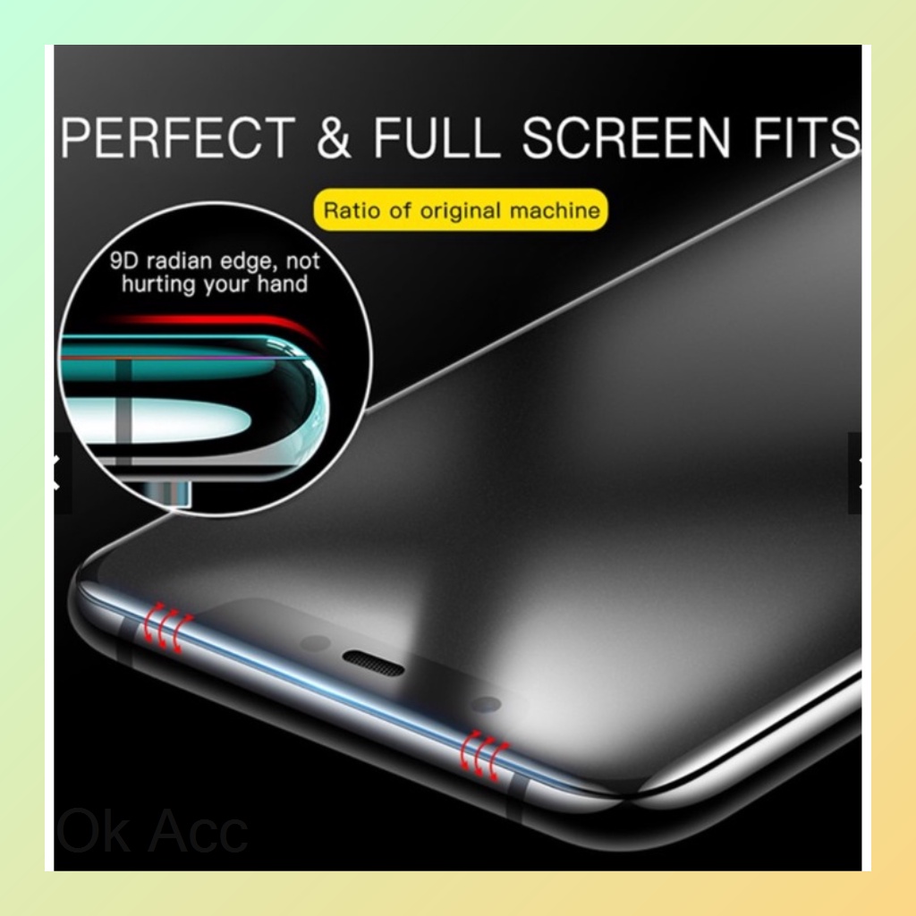 FP Tempered GLASS matte FULL for Xiaomi Redmi Note 4 4X 5 5A Prime 6 7 8 9 10 10s 11 11s 11t 11x 12 Poco C40 F3 F4 F5 K40 M3 M4 M5 M5s X3 NFC GT X4 X5 5G