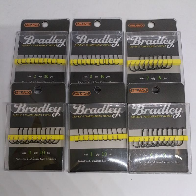 Kail MILANO BRADLEY - Kail pancing Bradley - kail pancing kuat tidak mudah patah