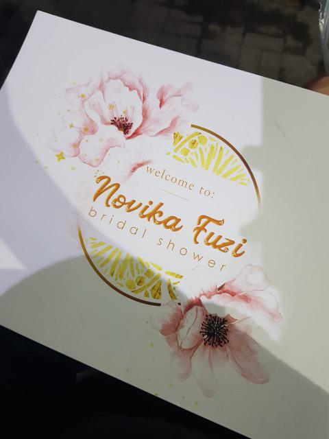 Table Mat / Placemat Decor Custom Request Bridal Shower Baby Shower Sweetseventeen