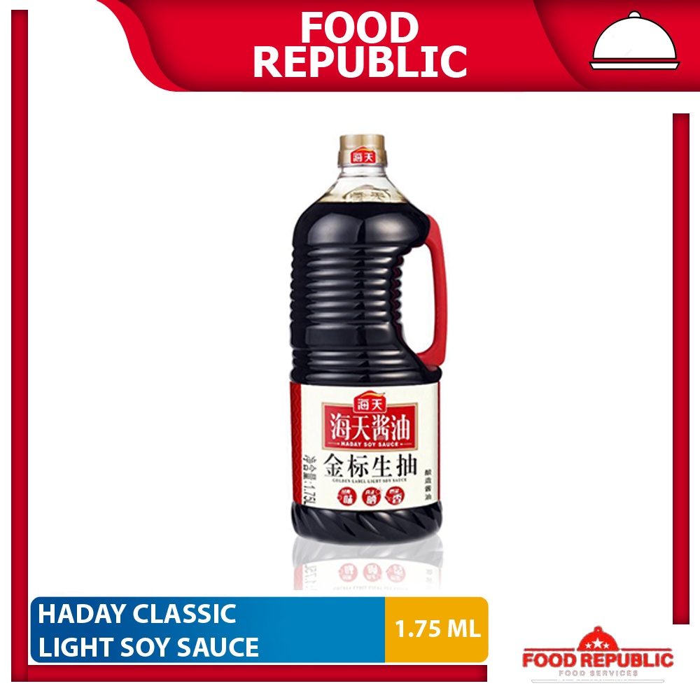 Haday Light Soy Sauce 500 ml Kecap Asin Golden Label HaiTian Halal