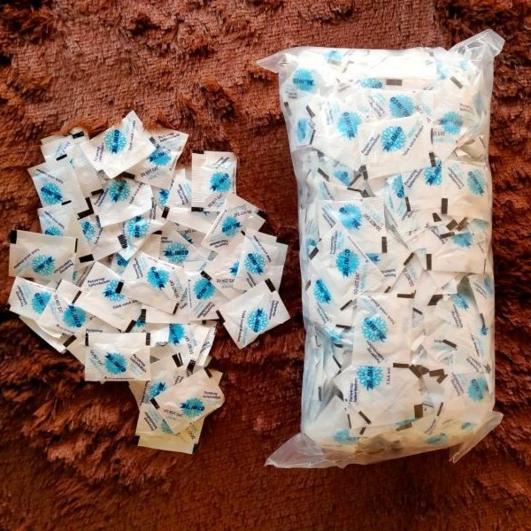 SILICA GEL 1 Kg Silica KILOAN Bungkus PLASTIK Oxyfree Grosir Silica Makanan Silica Murah Silika