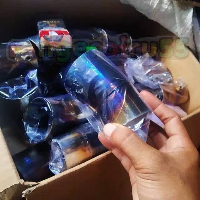 Corong knalpot#corong knalpot blue bakaran,corobg knalpot sugi,corong knalpot twotone