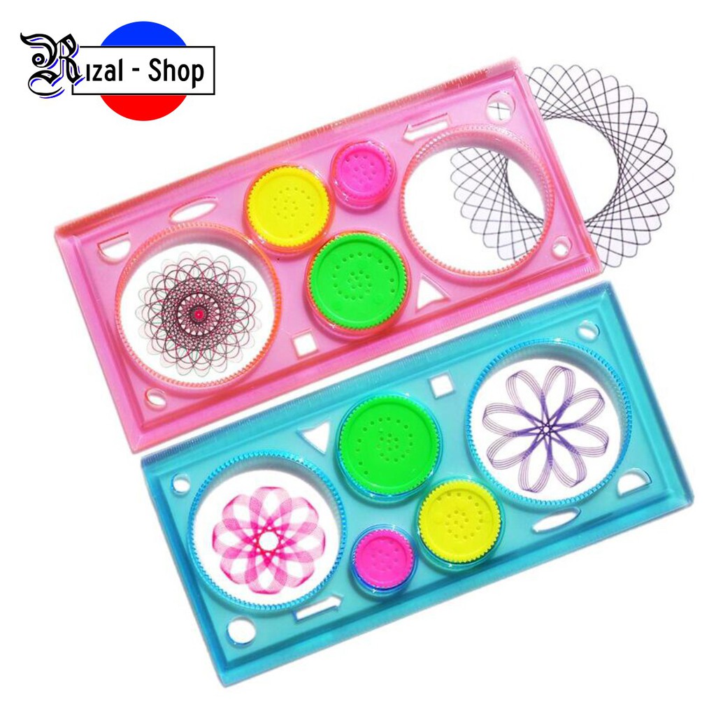 

Penggaris Putar Geometri Spirograph Bunga