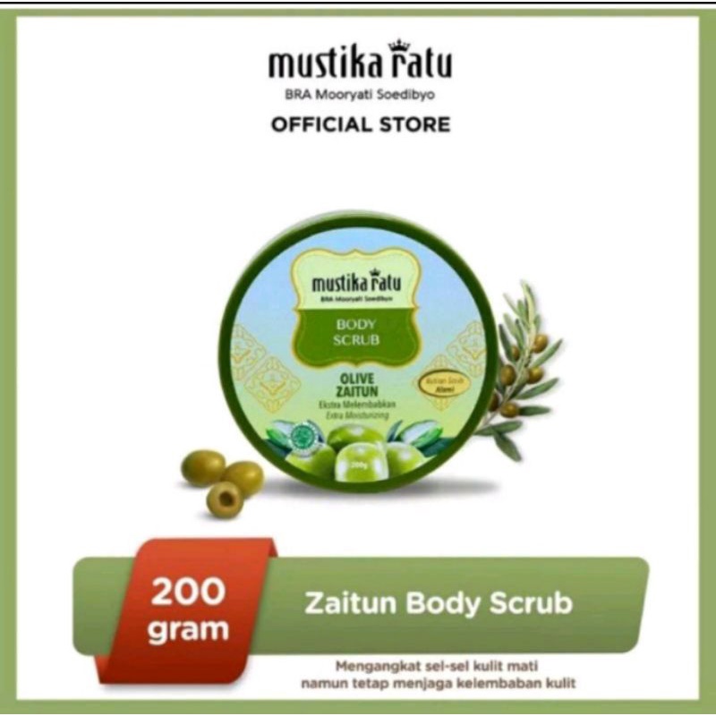 Mustika Ratu body scrub