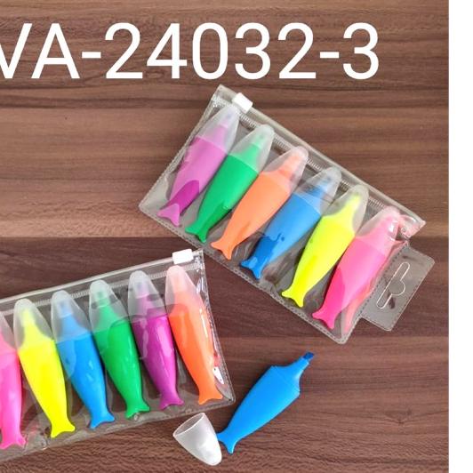 

✔️FLA⚡H⚡ALE✔️ Stabillo bentuk lucu, stabillo fancy cute, highlighter set bentuk lucu, bentuk ikan (isi 6pcs) produck vyralral
