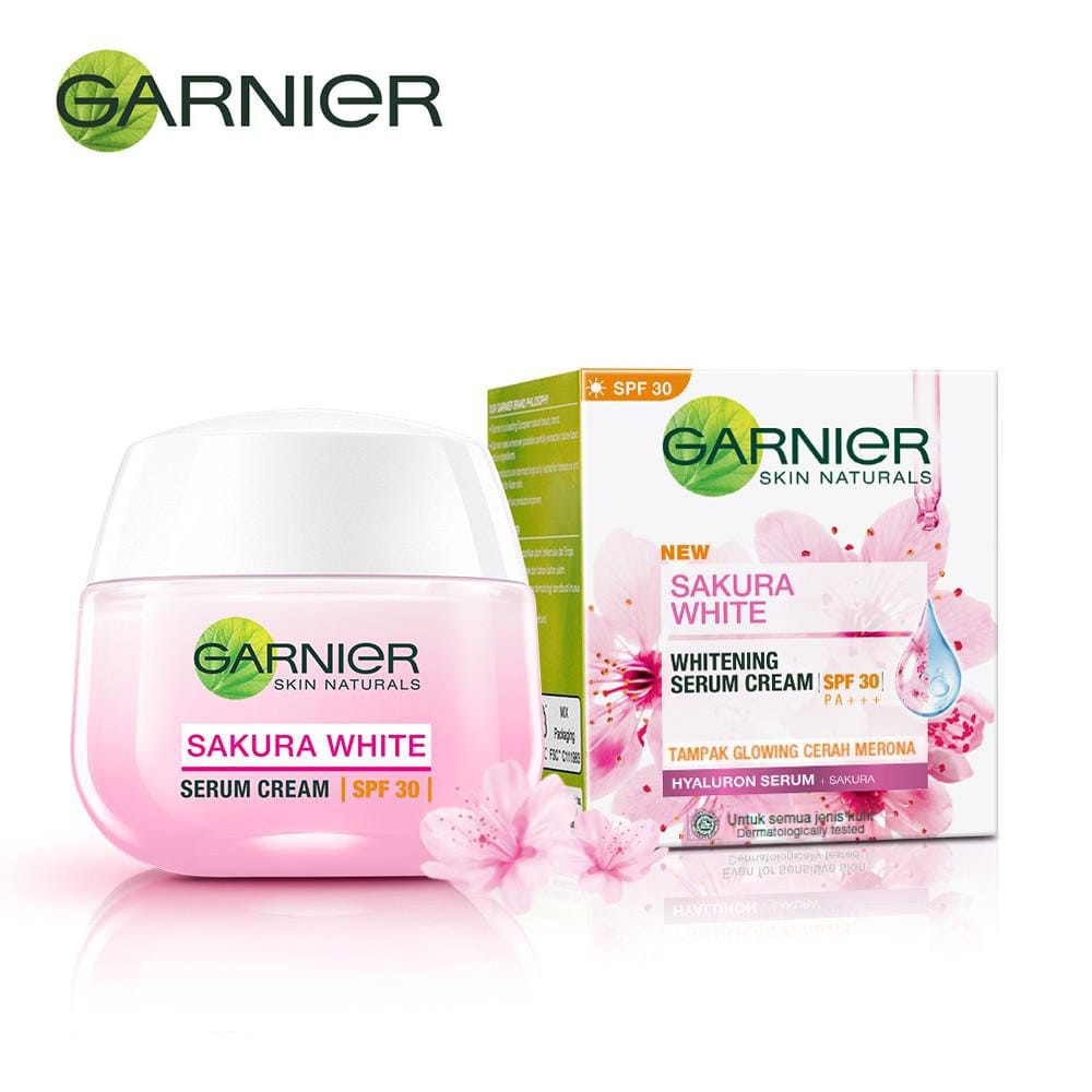 GARNIER Sakura Glow Whitening Serum Cream SPF30 50 ml