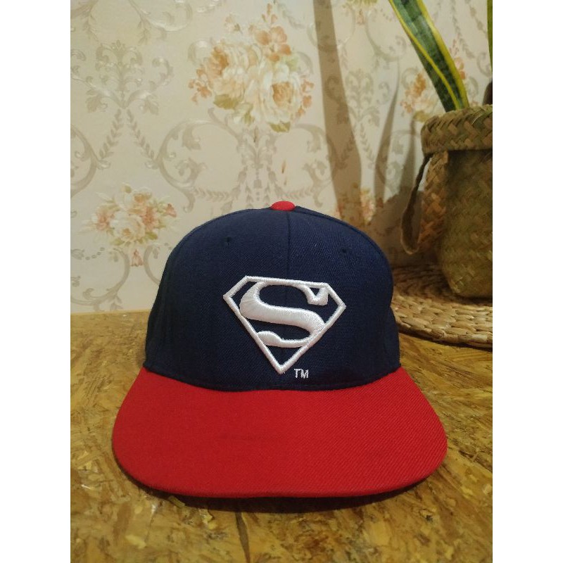 TOPI SUPERMAN WB SECOND ORIGINAL