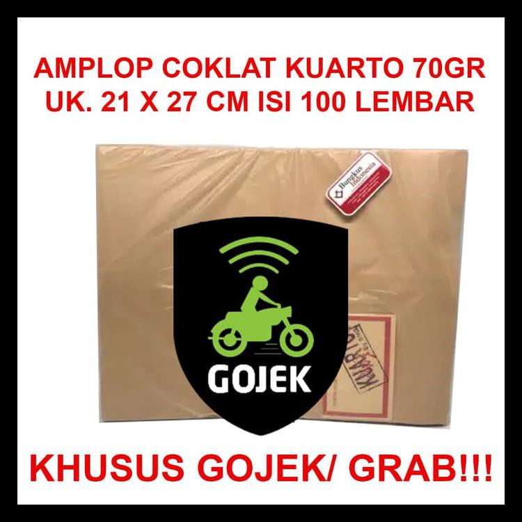 

Big Sale Amplop Coklat Kuarto Terbaru