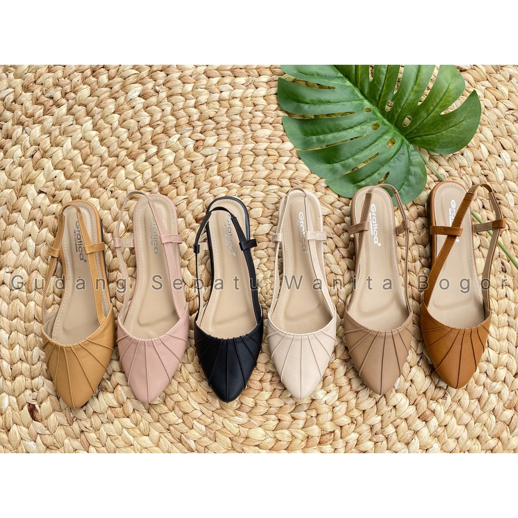 Gratica Sepatu Wanita Sandal Selop Tali Belakang Alicia KH 49