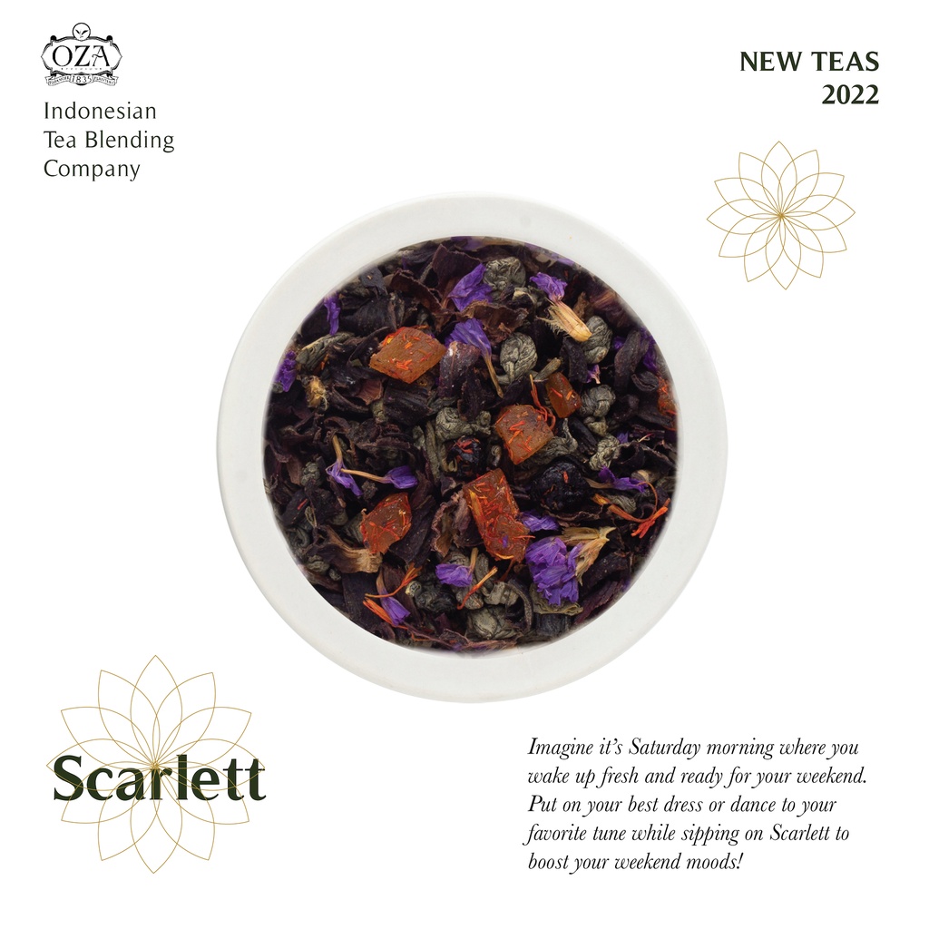 

RK12 OZA Tea Green Tea Scarlett 40 gram (20 cups)