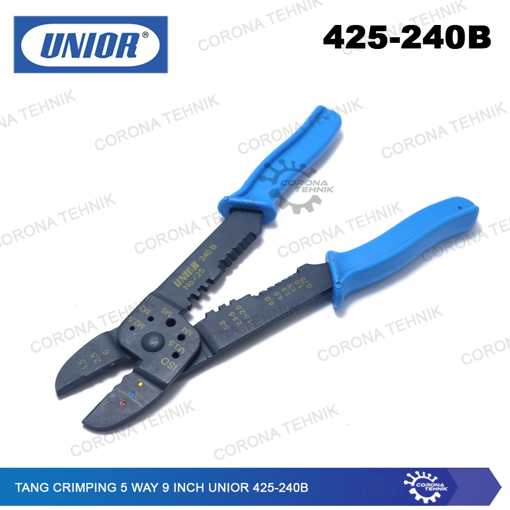 UNIOR 425-240B - Sale - Tang Crimping 5 Way 9 Inch