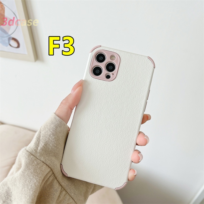 Casing Samsung A32 A52 A72 A12 A20S A02S A50 A10S J7 Prime A51 A10 A125 A30 A50S A30S A20 M40S M10 M10S A205 M02S A025 F02S A305 M12 F12 A15 A15S A54 A7 A5S A12 A9 A5 A53 A33 2020 Plain Color Lamb Skin Leather Soft Case