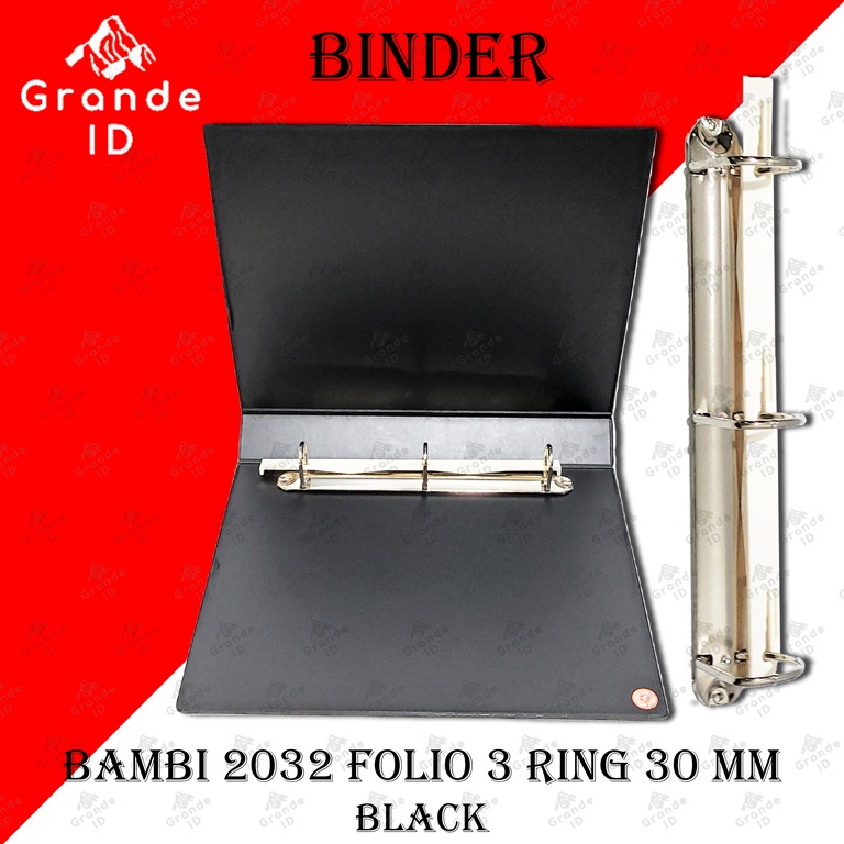 

BINDER BAMBI 2032 FOLIO 3 RING 30 MM INSERT RING BINDER