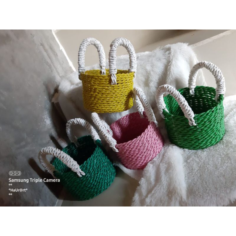 POT ANYAMAN//POT PLASTIK//POT SEAGRASS