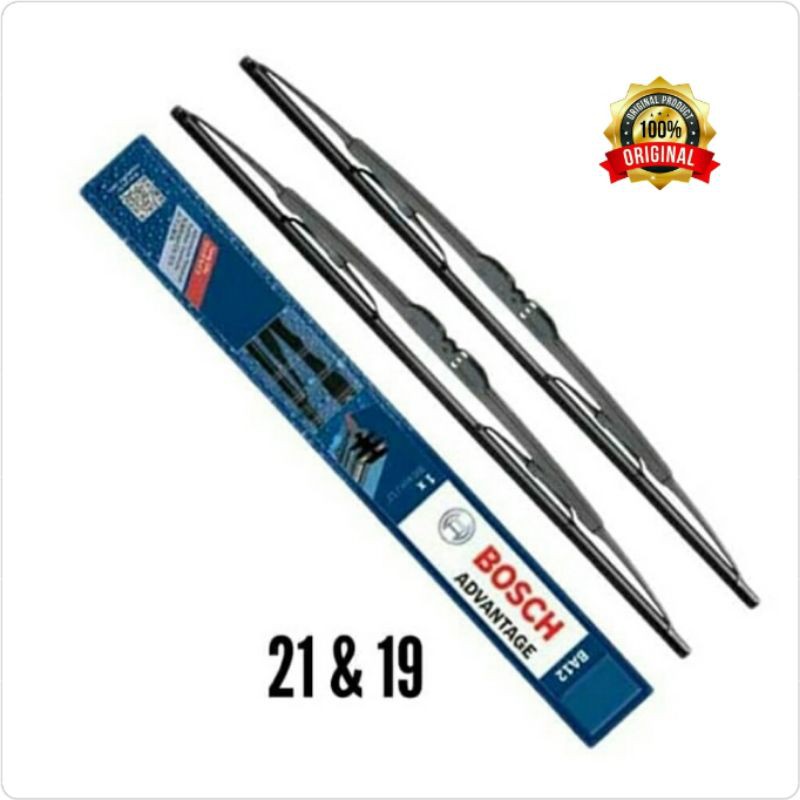 Wiper Depan Fortuner 21&quot;+19&quot; Merk Bosch