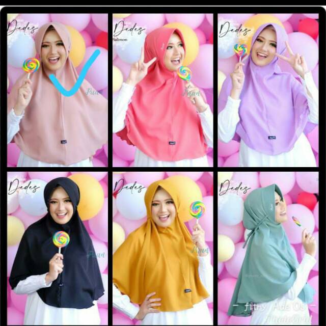 Kendedes pet hijab instan puan