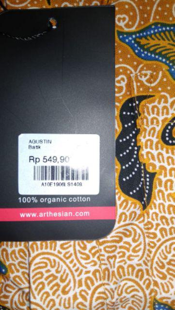 [arthesian] Kemeja Batik Pria - Agustin Batik Printing