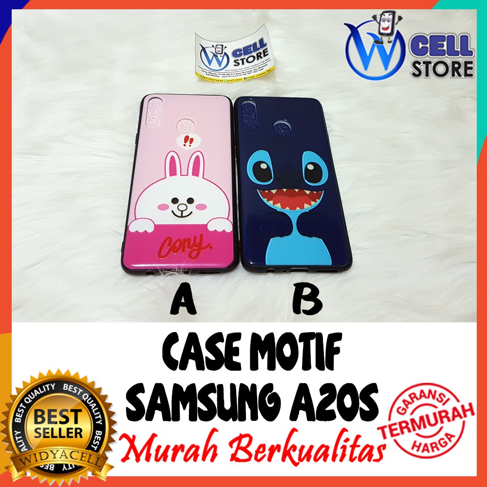 [WCELL] Hard Case / HardCase / Case Motif untuk SAMSUNG A20S