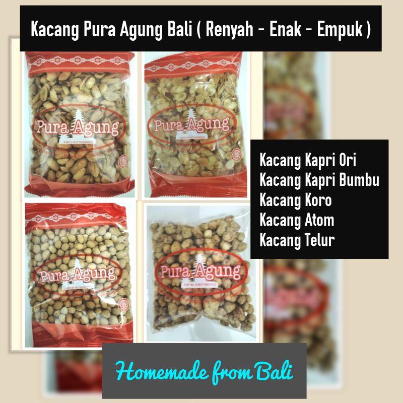 Kacang Pura Agung Bali ( Kapri -Koro )