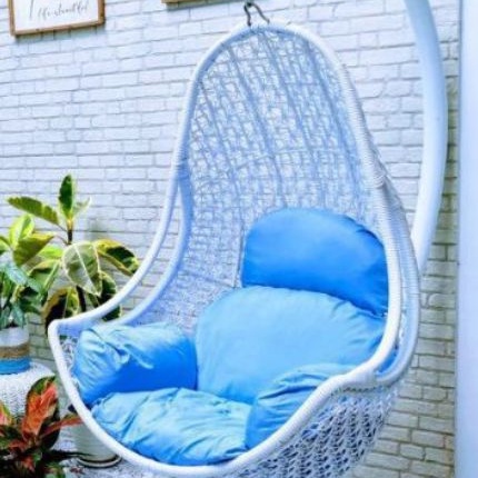 keranjang ayunan + bantal