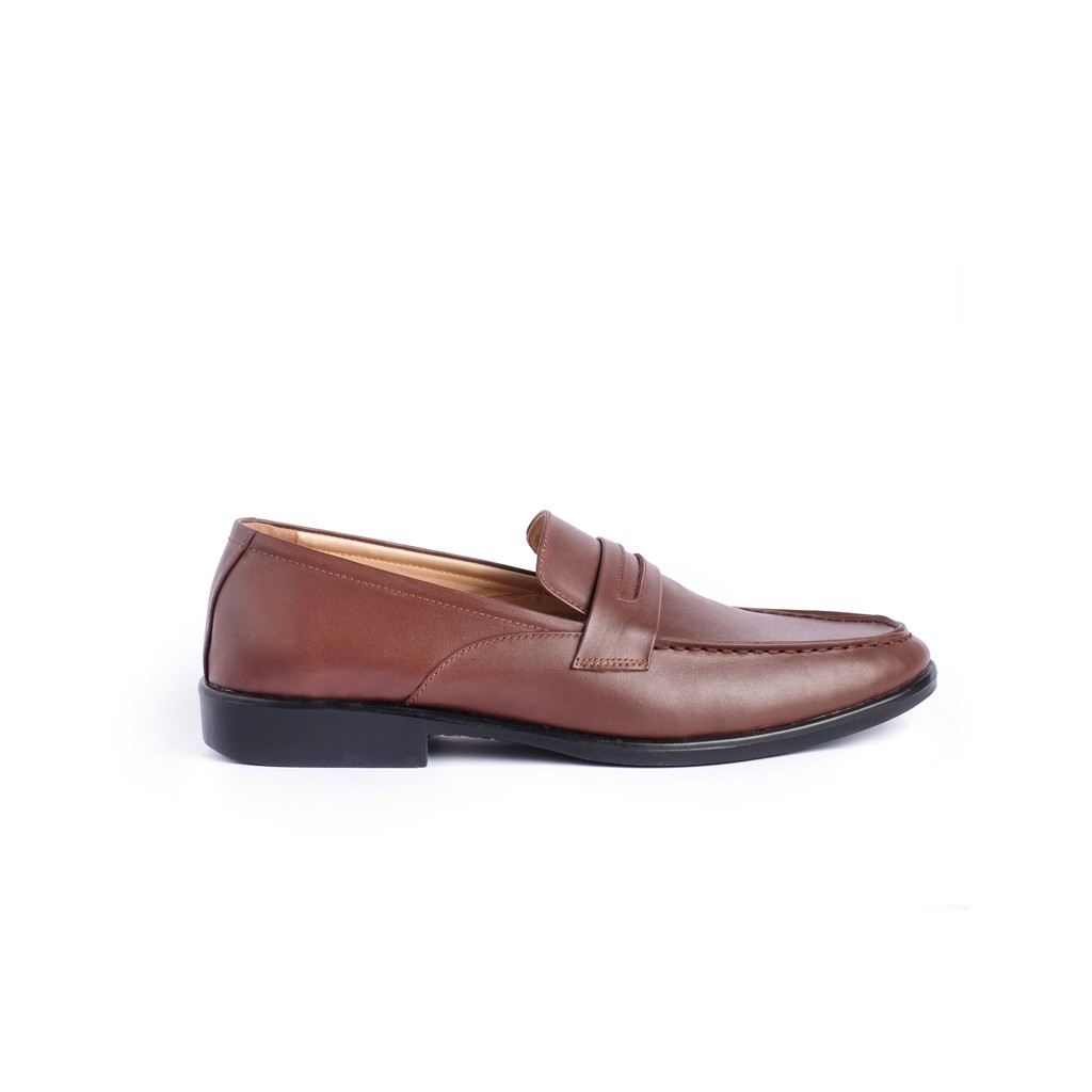 Sepatu Pantofel Slip on - 7804 - Winshor - Caston - Brown