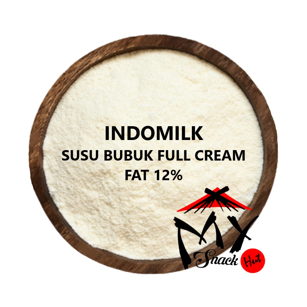 SUSU BUBUK INDOMILK 250GR - SUSU FULL CREAM ROTI KUE COOKIES ICE CREAM FUL KRIM MILK POWDER HALAL