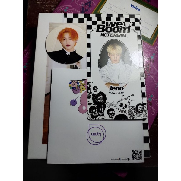 (Baca Desc) Album NCT Dream We Boom We Vers Boom Card Jeno Circle Card Chenle Album Nct Dream We Boo