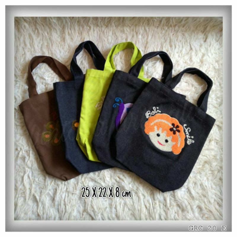 tas kain tote bag tas selempang tas cantik tote bag bali tas lucu souvenir bali